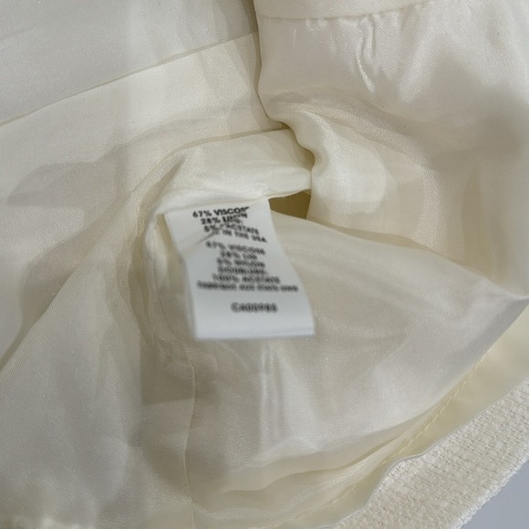 Nanette Lenore off white textured linen skirt - Picture 5 of 6